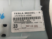 ⭕ 12-20 Tesla Model S Left & Right Upper A-Pillar Trim 1007440-02-G/1002488-02-G