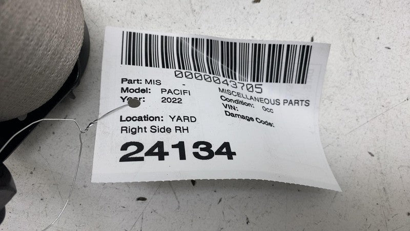 6EB031D2AE ⭕ 2017-2024 Chrysler Pacifica Rear 3rd Row Seat Belt Retractor Right 6EB031D2AE