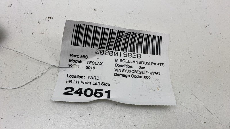 ⭕ 2016-2020 Tesla Model X Front Driver Bonnet Hood Hinge w/ Lift Suppo