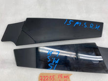 ⭕ 12-15 Model S MS Left & Right B-Pillar Molding Applique Glass Trim 14942/14941