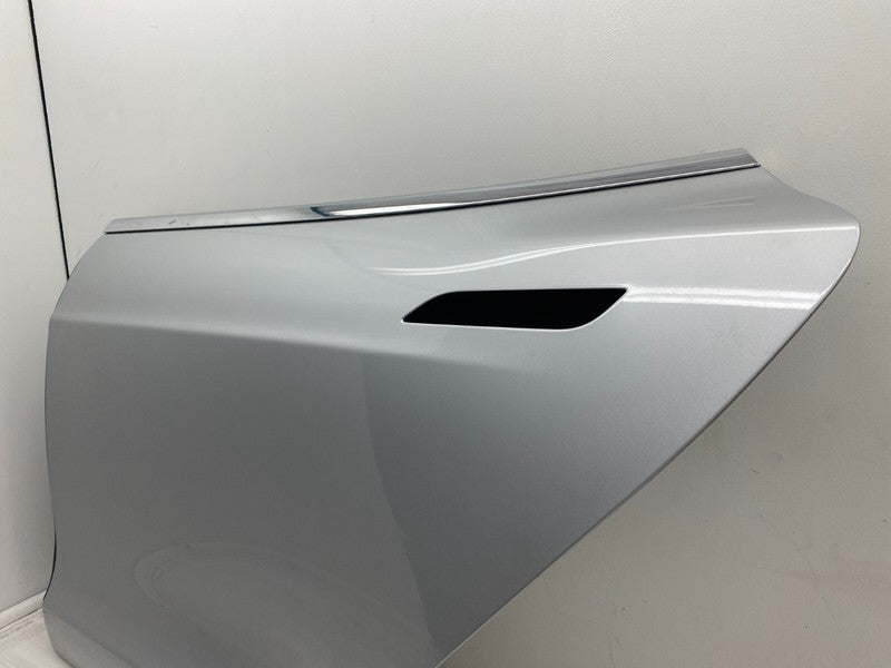 ⭕ 2012-2015 Tesla Model S MS Rear Left Door Shell Panel Silver PMSS 10