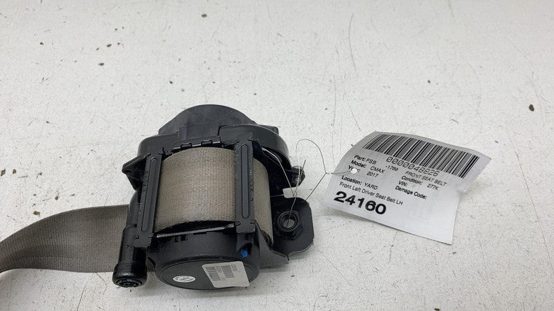 2013-2018 Ford C-Max Front Driver Side Seat Belt w/ Height Adjuster Left Assy