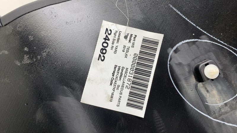 ⭕ 16-20 Tesla Model X Rear C-Pillar Lower Trim Trunk Finisher Right 10