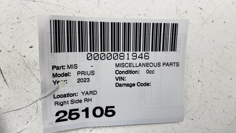 5257547070 ⭕ 23-25 Toyota Prius Rear Right Upper Bumper Bracket Support Mount 52575-47070