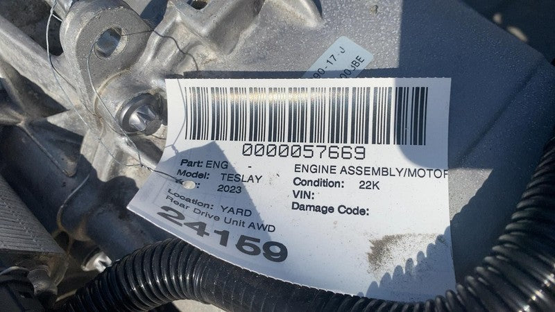 ⭕ 20-24 Model Y Rear Drive Unit Engine Electric Motor Low Current 1120