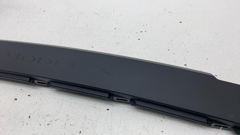110513200F ⭕ 21-24 Tesla Model X Rear Left Plastic Spine Racetrack Trim Panel 1105132-00-F