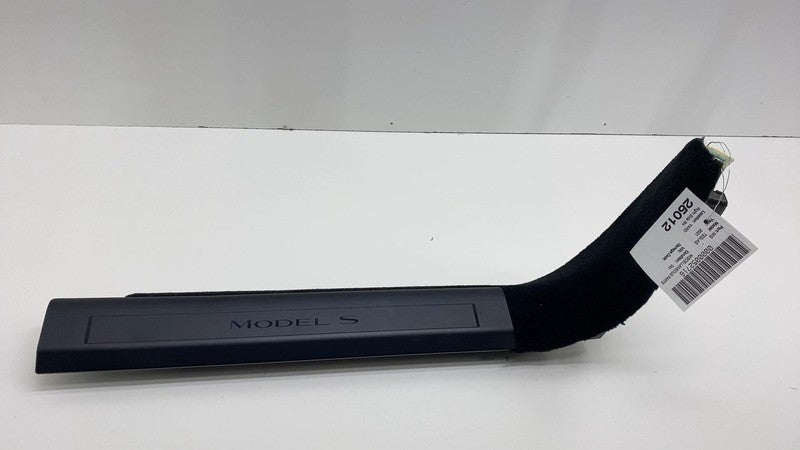 156607597B 2021 2022 2023 2024 Tesla Model S Passenger Right Lower A-Pillar Sill Plate Trim