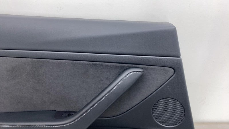 1588128-91-B ⭕ 21-23 Model 3 Rear Driver Side Interior Door Panel Trim Card Left 1588128-91-B