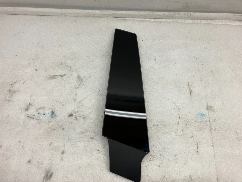 ⭕ 12-15 Tesla Model S Right Exterior B-Pillar Applique Glass Trim Molding Cover