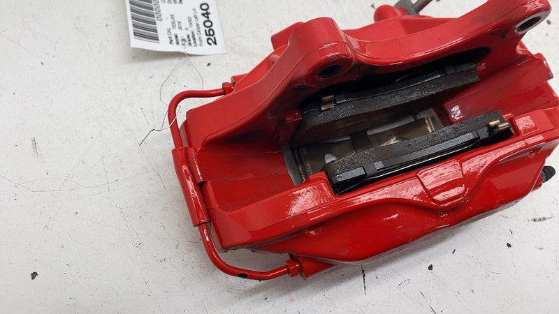 ⭕ 2016-2020 Tesla Model X Front Caliper w/ Brake Hose Line Left Red 10