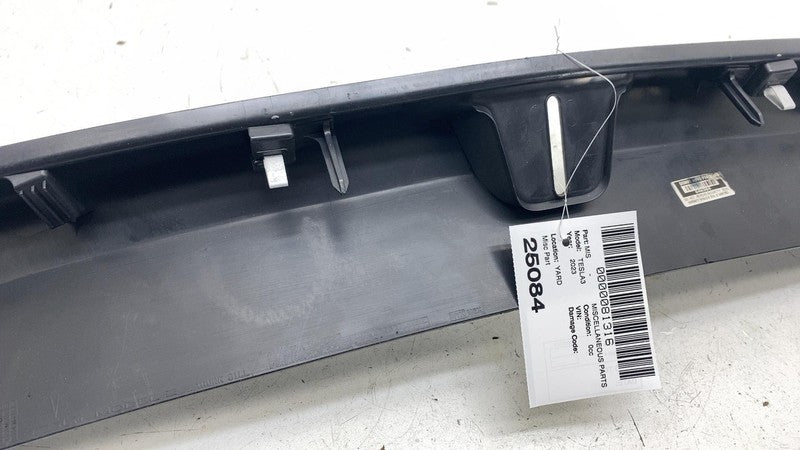 1086315 ⭕17-23 Tesla Model 3 Rear Trunk Garnish Sill Trim Cover Scuff Panel 1086315-00-G