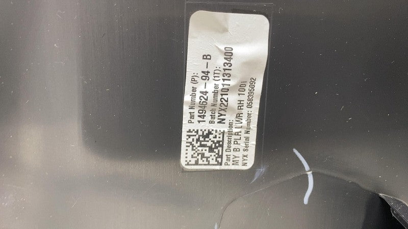 ⭕ 2020-2023 Tesla Model Y B-Pillar Lower Trim Cover Panel Right OEM 14