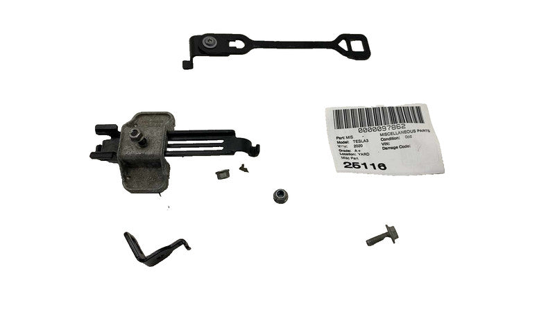 ⭕ 17-23 Tesla Model 3 12V Battery Tie-down Bracket Strap Holder SET 11