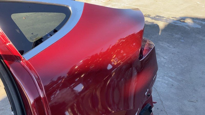⭕ 2016-2020 Tesla Model X Rear Driver Side Quarter Panel Cutout Left LH Red PPSR