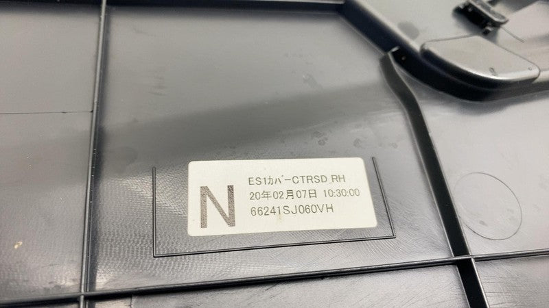 66241SJ060VH 2019-2022 Subaru Forester Sport Right Side Panel Floor Console Trim 66241SJ060VH