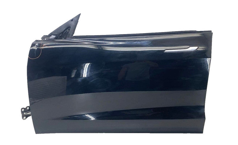 1081421-E0-C ⭕ 2017-2020 Tesla Model 3 Front Door Shell Panel Left LH Black PBSB 1081421-E0-C