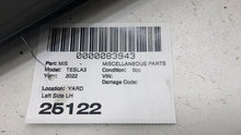 ⭕ 2017-2023 Tesla Model 3 Left B-Pillar Applique Glass Trim Molding 1100437-00-E