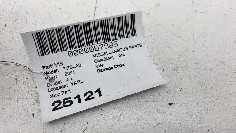 ⭕ 2017-2023 Tesla Model 3 M3 Front Left Crush Can Reinforcement Rail B