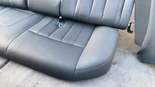 2021 BMW 530e Front & Rear Seat + Bolster Perforated Black Set of 4