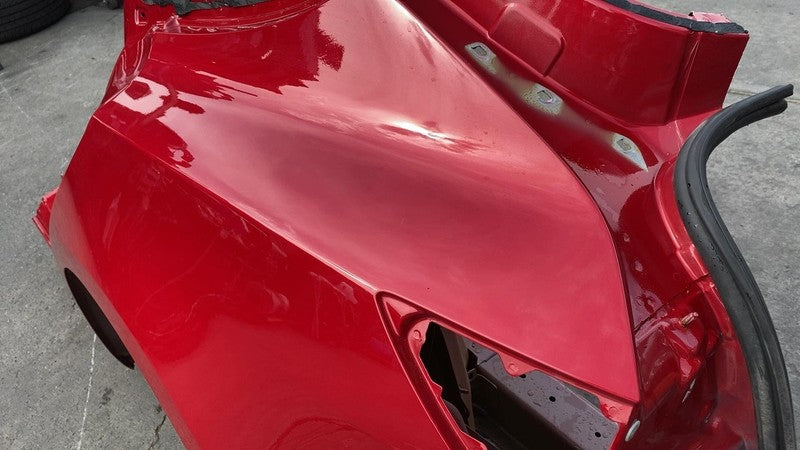 ⭕ 2017-2020 Tesla Model 3 Rear Left Quarter Panel Structural Frame Cut Red PPMR