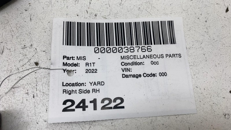 ⭕2022-2024 Rivian R1t Passenger Side Upper Interior B-pillar Trim Pane