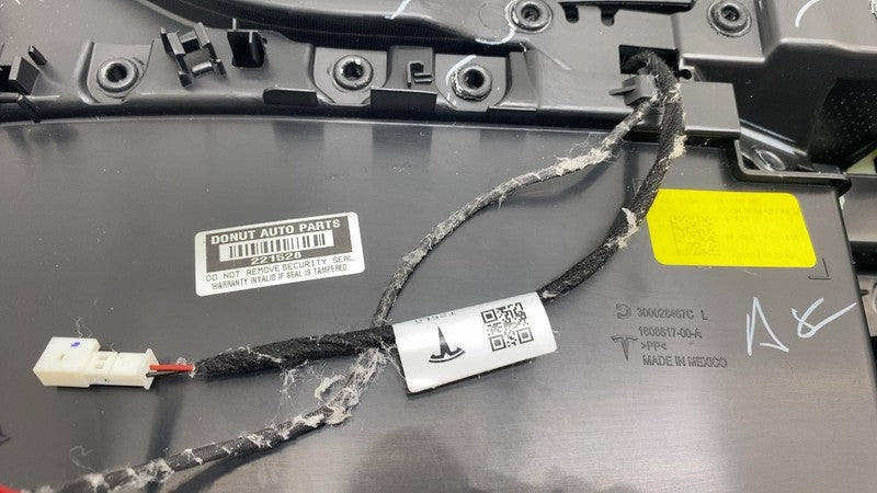 160861700A ⭕ 2021-2023 Model 3 Rear Side Interior Door Panel Trim Card Left LH 1608617-00-A