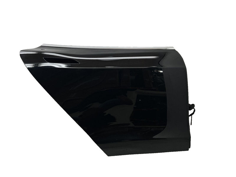2012-2015 Tesla Model S Rear Passenger Side Door Shell Panel Right Black - PBSB
