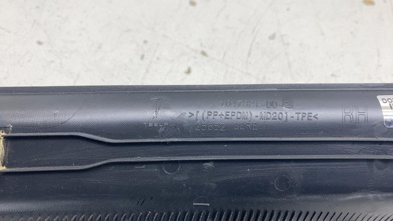⭕21-25 Model X Rear Passenger Side Trunk Liftgate Trough Trim Right 10