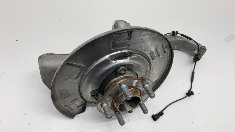 104431100E 17-23 Model 3 Front Left Spindle Knuckle + Wheel Hub & Dust Shield 1044311-00-E