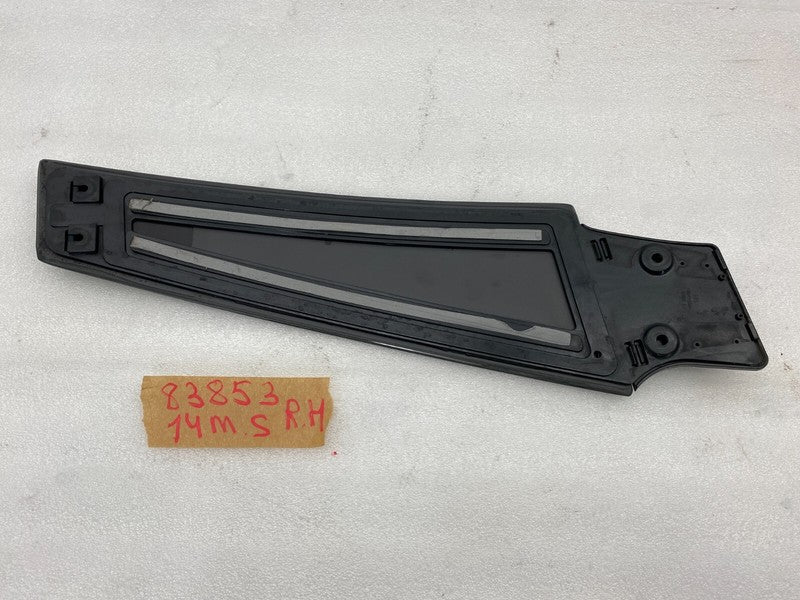 14941 ⭕ 2012-2015 Tesla Model S MS Right B-Pillar Molding Applique Glass Trim Cover RH