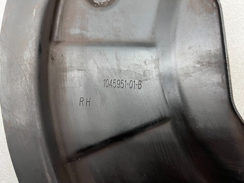 1045951 01 B ⭕ 12-20 Model S Front Passenger Side Brake Rotor Dust Shield Right 1045951-01-B