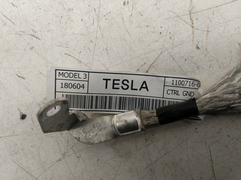 1100716 00 D ⭕ 2017-2023 Tesla Model 3 Front Control Chassis Ground Cable Strap 1100716-00-D