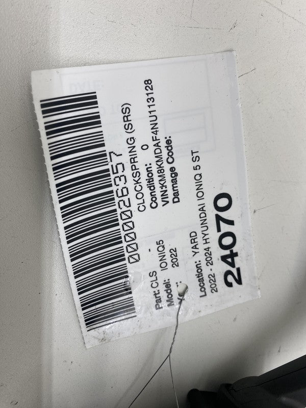 ⭕22-24 Ioniq 5 Turn Signal Multifunction Control Switch Clock Spring 9