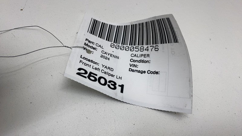 ⭕ 2024 Porsche Cayenne Front Driver Side Caliper w/ Brake Hose Left 9Y