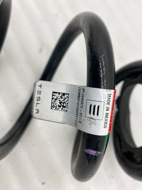 1044472 91 E ⭕ 2017-2023 Tesla Model 3 Rear Left or Right Suspension Coil Spring 1044472-91-E