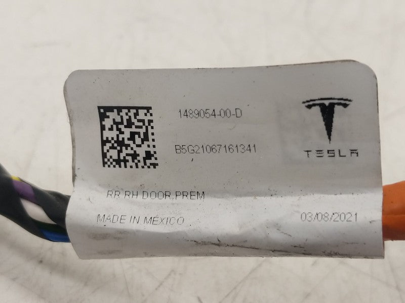 ⭕ 20-24 Model Y Rear Passenger Side Door Wiring Harness Cable Wire 148