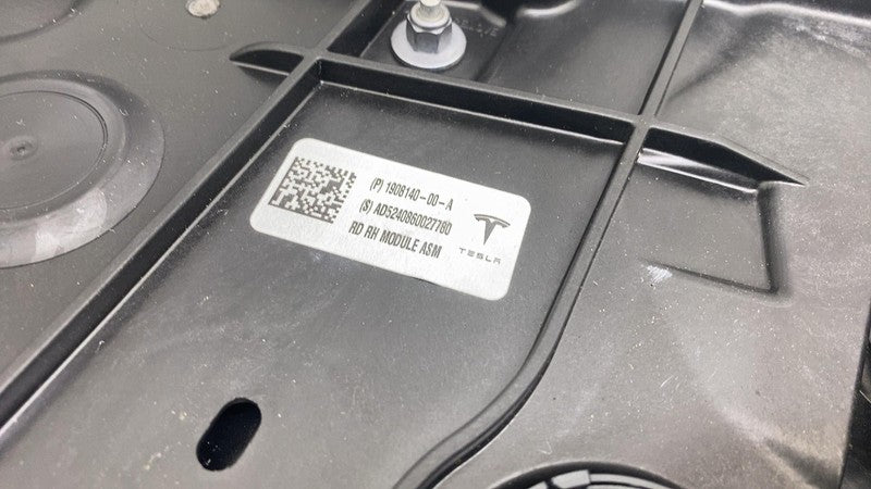 190814000A ⭕24-25 Tesla Model 3 Rear Right Door Window Glass Regulator & Motor 1908140-00-A