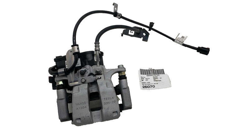 ⭕ 2020-2024 Tesla Model Y Rear Left Caliper w/ Brake Line Hose BASE 10