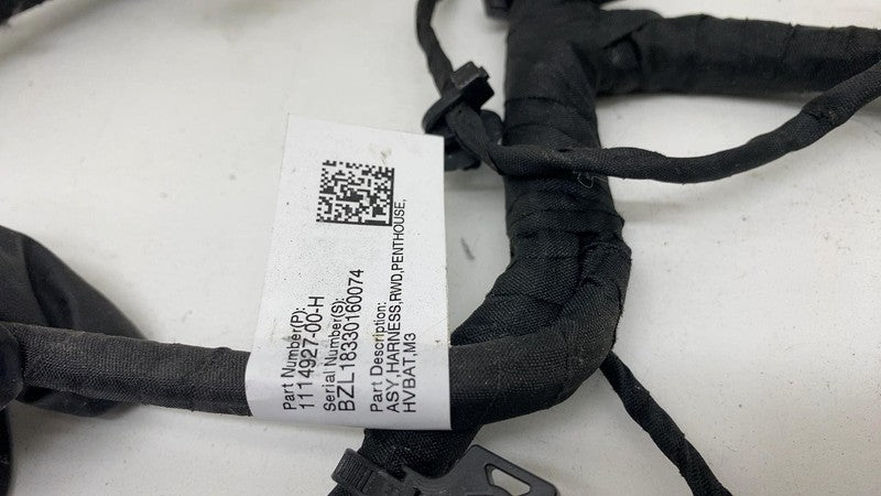 ⭕ 17-22 Tesla Model 3 High Voltage Battery Penthouse Wiring Harness 11