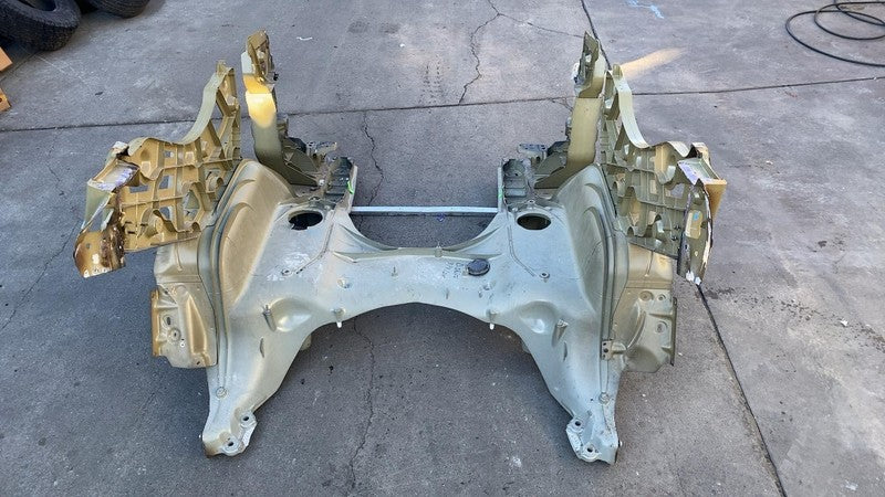 2128750 ST A 2024-2025 Tesla Cybertruck Rear Cast Under Body Frame Structure (DAMAGE PRESENT)