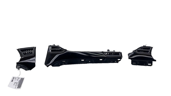 ⭕ 12-20 Model S X Dash A/C Air Vent Outlet Dashboard Trim Panel SET 1007821-00-D
