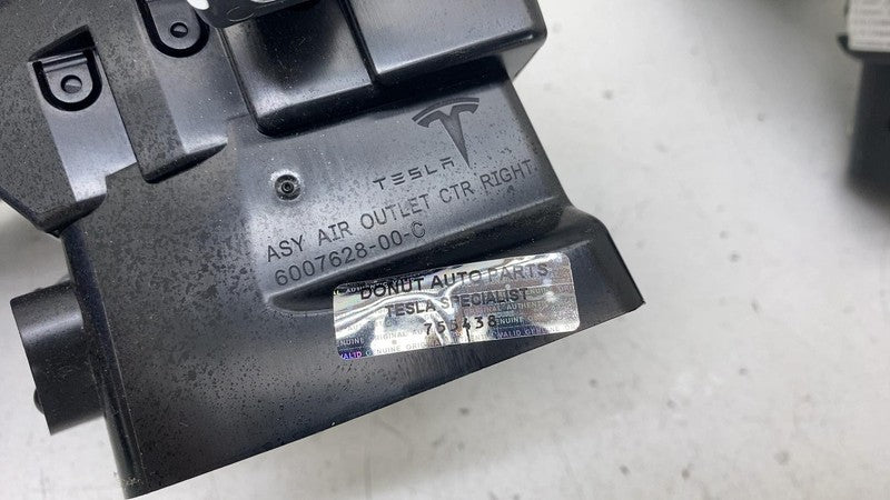 12-15 Model S SET of Dash A/C Air Vent Outlet Dashboard Trim Panel  60