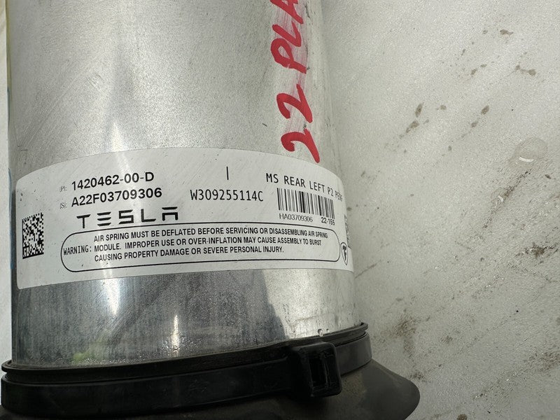 142046200D ⭕2021-2023 Model S Rear Driver Side Air Suspension Strut Shock Left 1420462-00-D