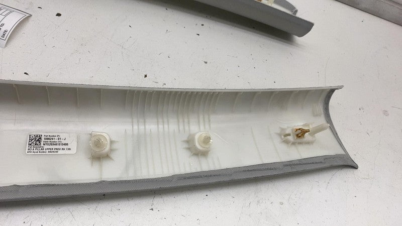 ⭕ 17-23 Tesla Model 3 Front Left & Right A-Pillar Upper Trim Cover 108