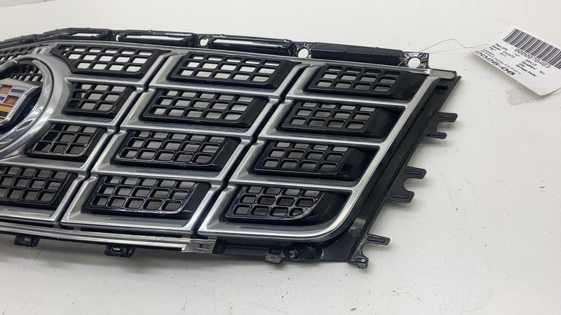 ⭕ 2013-2015 Cadillac XTS Front Bumper Upper Chrome Grille w/ Emblem Assembly OEM