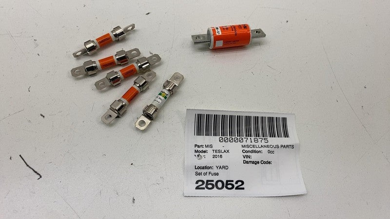EV20-100S ⭕ 2016-2020 Tesla Model X SET of Fast Acting Electric Vehicle Fuse OEM EV20-100S