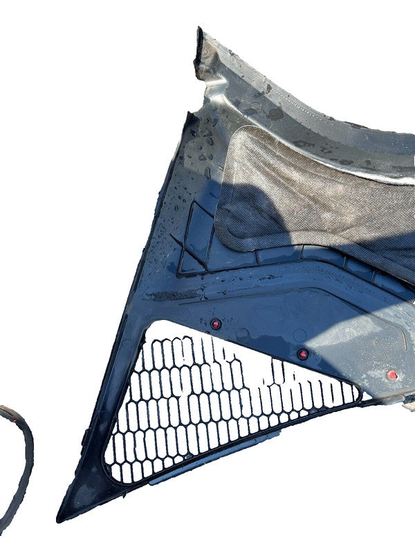 100632900E ⭕ 2012-2015 Tesla Model S Rear Under Hood Apron Windshield Cowl Vent Cover Trim