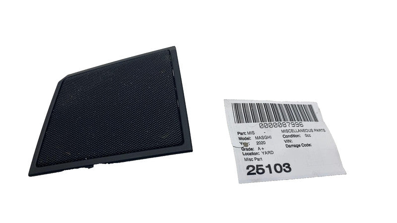 ⭕ 2014-2020 Maserati Ghibli Driver Side Tweeter Speaker Grille Cover T