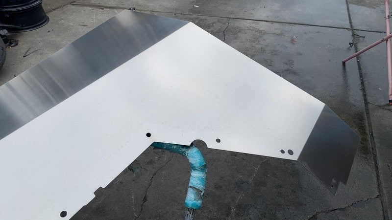 1928317-00-A ⭕ 24-25 Cybertruck Rear Passenger Right Quarter Panel Fender Sail 1928317-00-A