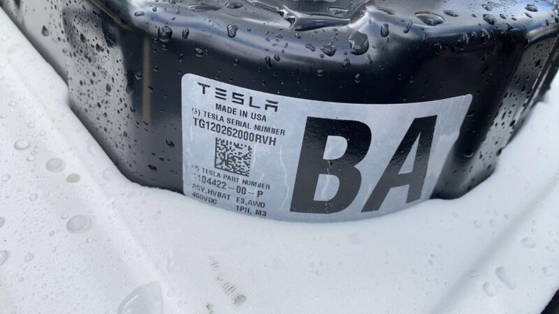 1104422 00 P ⭕ 2017-2020 Tesla Model 3 M3 Battery Pack Module Assembly Long Range AWD
